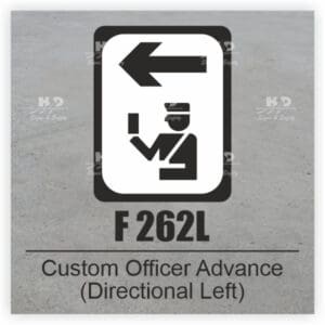 F262L - Custom Officer Advance (Directional Left)
