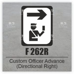 F262R - Custom Officer Advance (Directional Right)