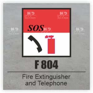 F804 - Fire Extinguisher & Telephone