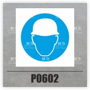 P0602 - Safety Helmet Symbol Only