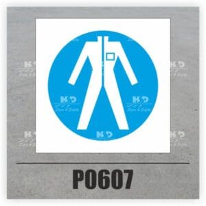 P0607 - Protective Clothing Symbol Only