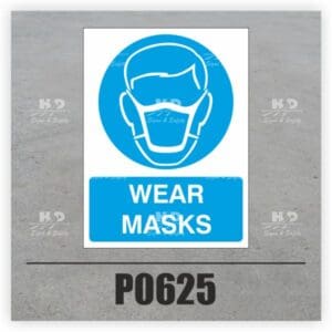 P0625 - Wear Masks