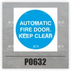 P0632 - Automatic Fire Door Keep Shut