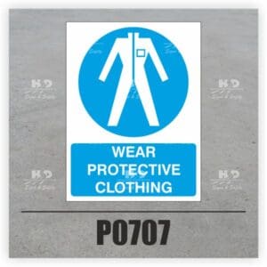 P0707 - Wear Protective Clothing