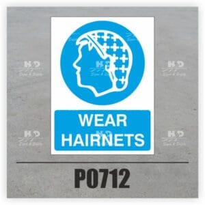 P0712 - Wear Hairnets