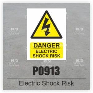 P0913 - Danger Electric Shock Risk