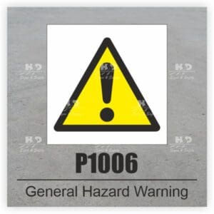 P1006 - General Hazard Warning