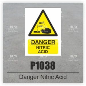 P1038 - Danger Nitric Acid