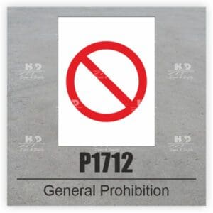 P1712 - General Prohibition