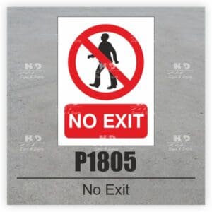 P1805 - No Exit