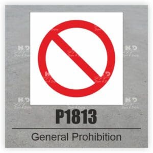 P1813 - General Prohibition
