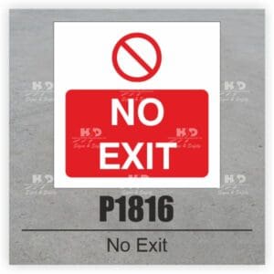 P1816 - No Exit