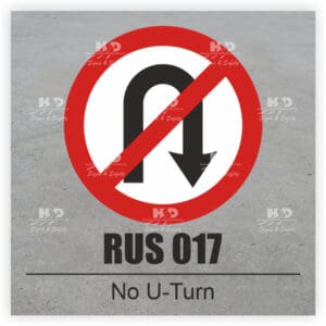 RUS017 - No U-Turn