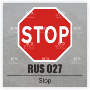 RUS027 - STOP
