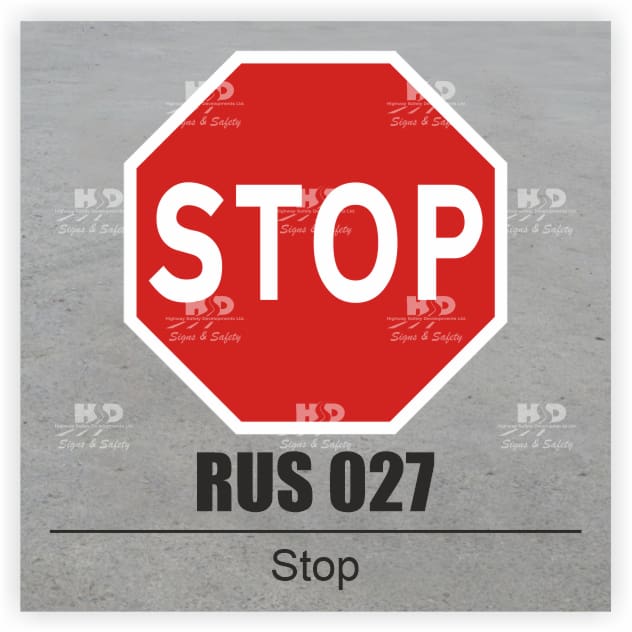 RUS027 - STOP