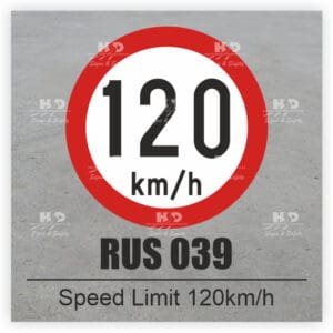 RUS039 - Speed Limit - 120km/h