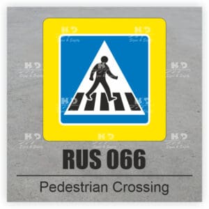 RUS066 - Pedestrians Crossing