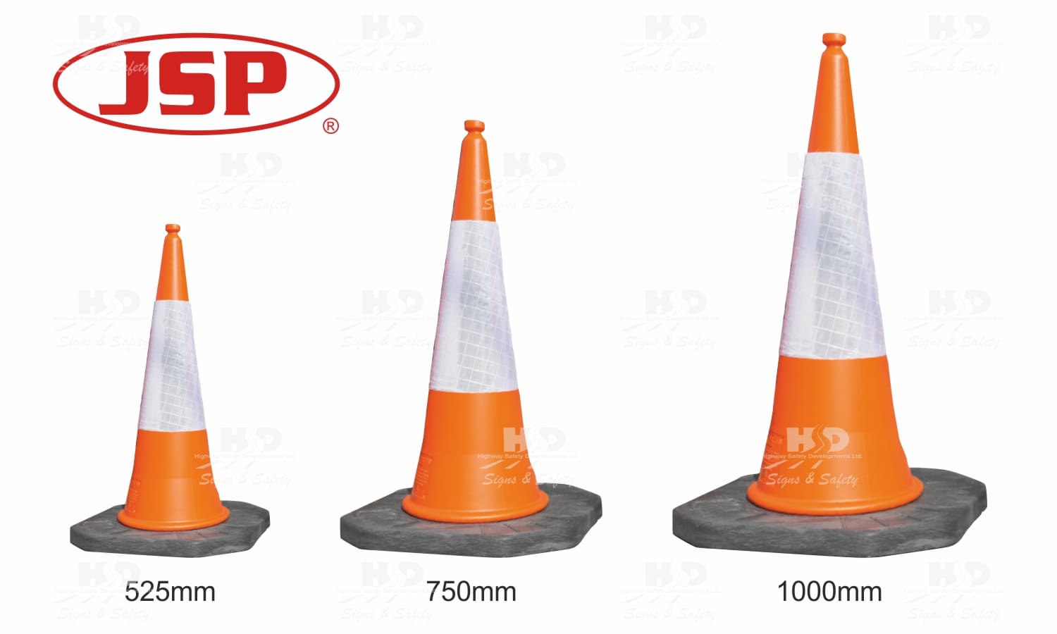 750mm JSP Dominator Road Cone