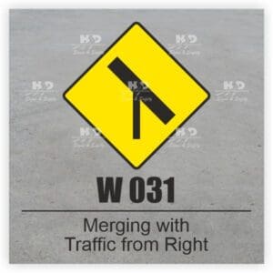 W031 - Merging with Traffic on Right
