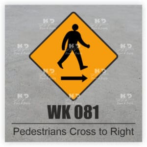 WK081 - Pedestrians Cross to Right