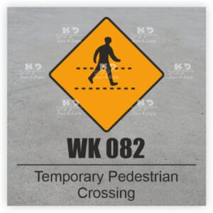 WK082 - Temporary Pedestrians Crossing