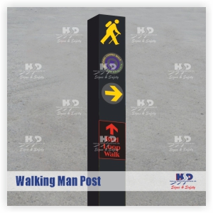 Walking Man Post